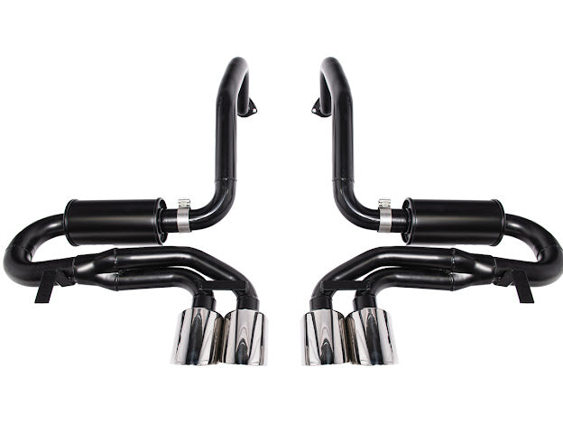 1997-2004 CORVETTE C5 MUFFLER AXLE BACK QUAD TIPS EXHAUST